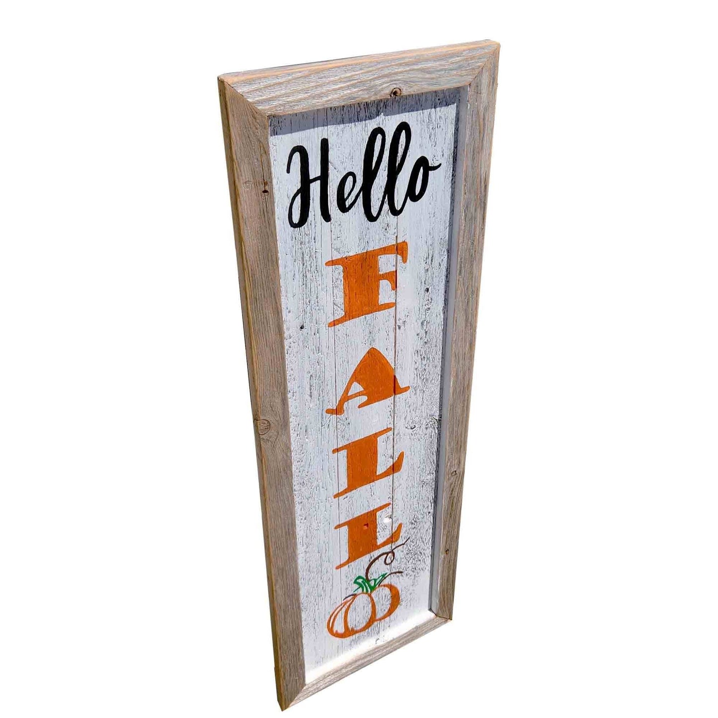 Hello Fall Sign For Front Porch Or Hanging Decor