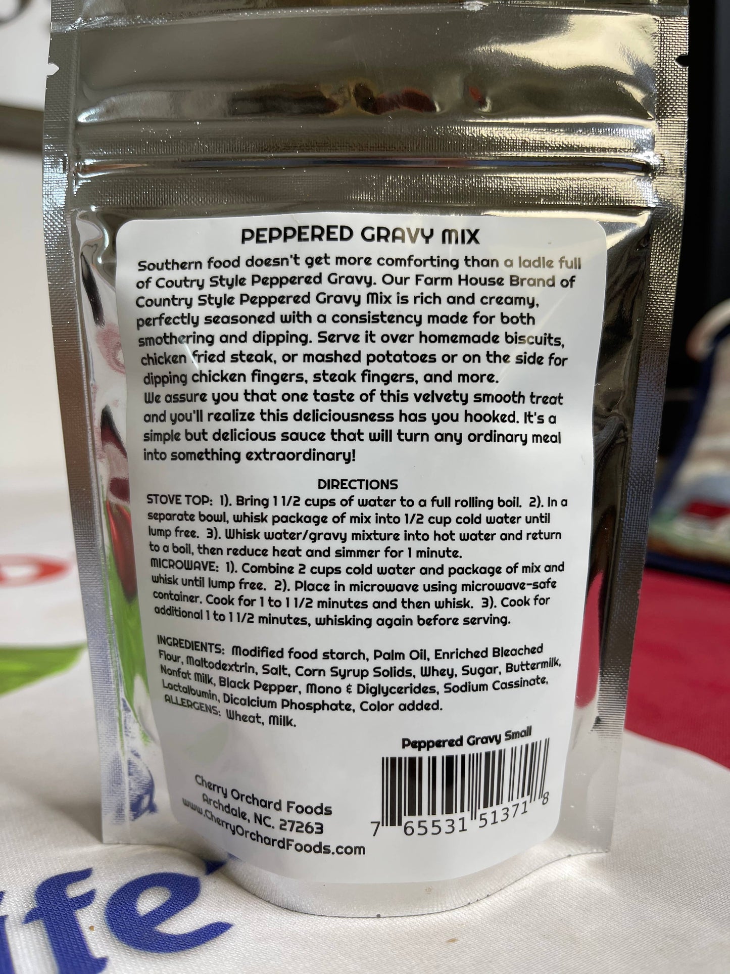Farm House Peppered Gravy Mix