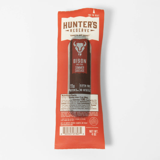 4oz Bison Summer Sausage