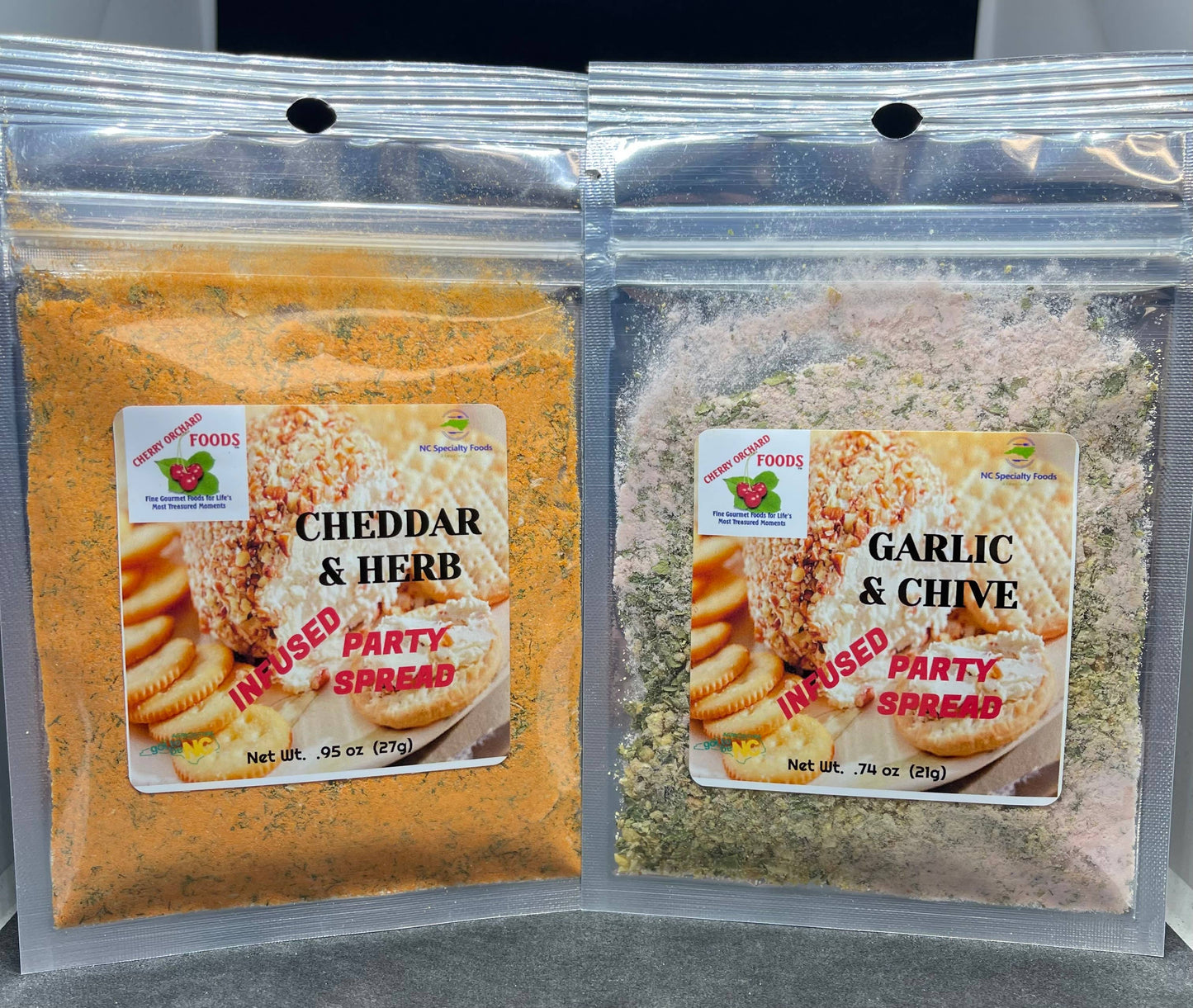 Cherry Orchard Foods Premium Packaging Infused Party Spreads