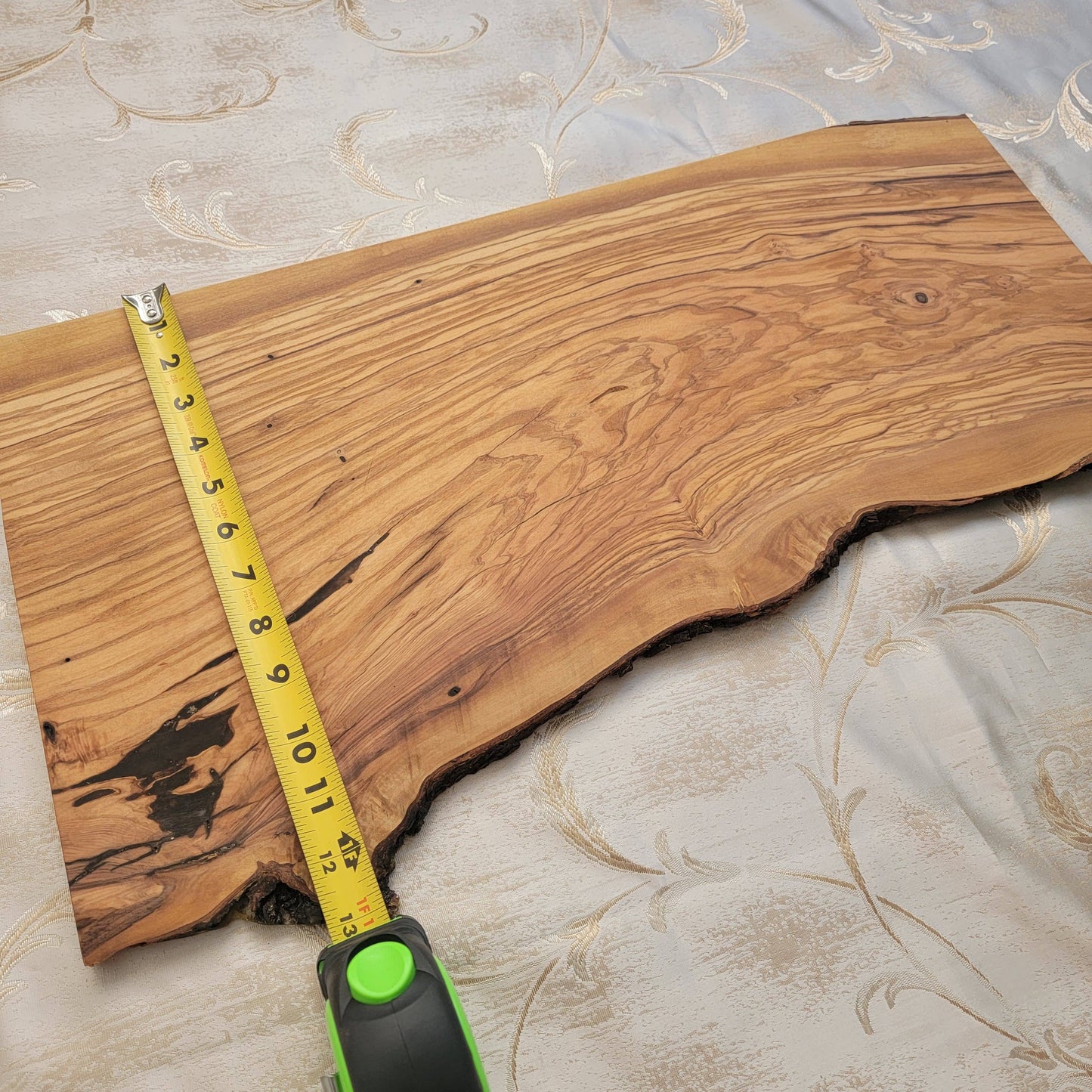 Extra Large 24" Live Edge Olive Wood Cheese Board