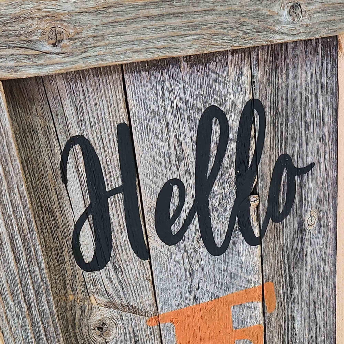 Hello Fall Sign For Front Porch Or Hanging Decor