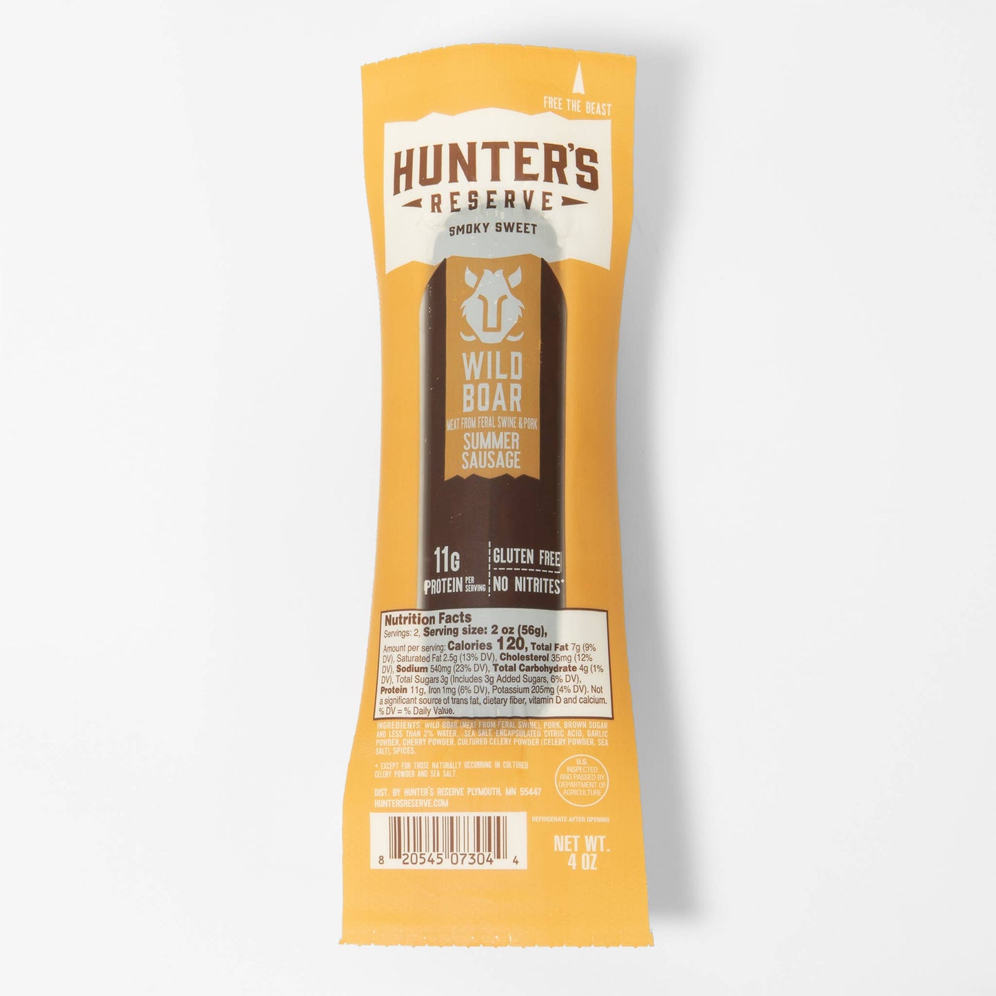 4oz Wild Boar Summer Sausage