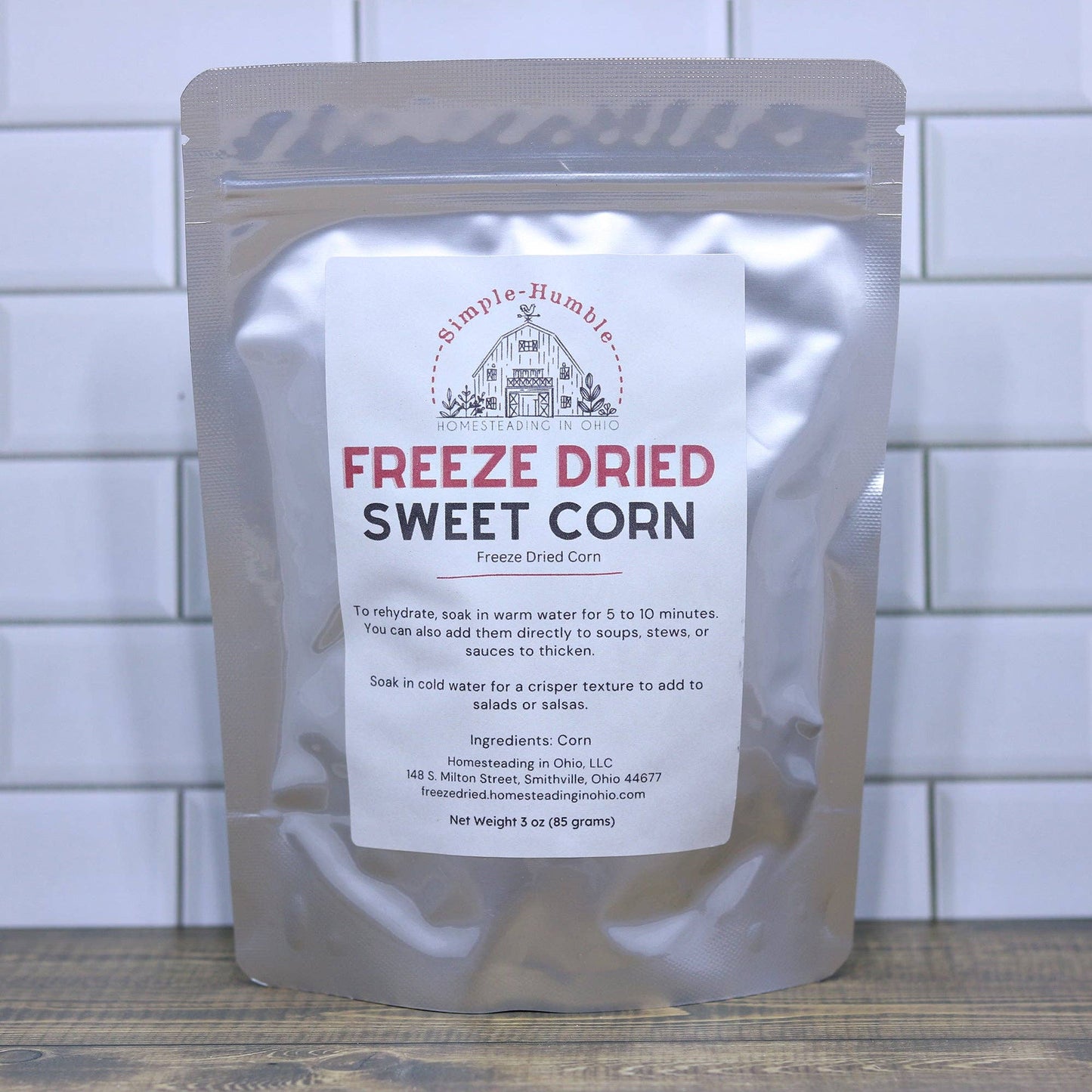 Freeze Dried Sweet Corn