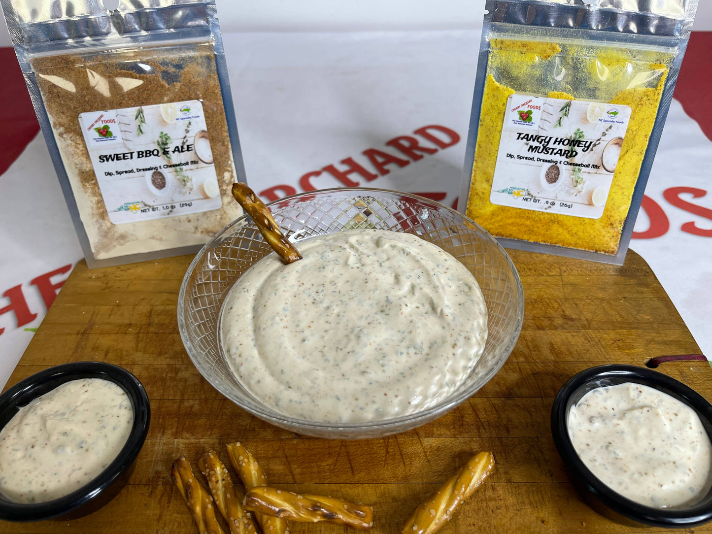 Cherry Orchard Foods Premium Packaging Dip Mixes
