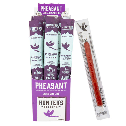Pheasant Meat Sticks - 24 Pack