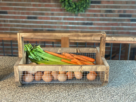 Egg Collection Basket | Fresh Egg Basket | Egg Collecting | Garden Harvest Basket | Garden Basket | Garden Hod | Produce Basket |
