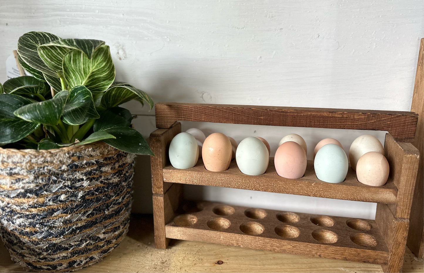 Egg Holder Peg Cover  Faux Handle