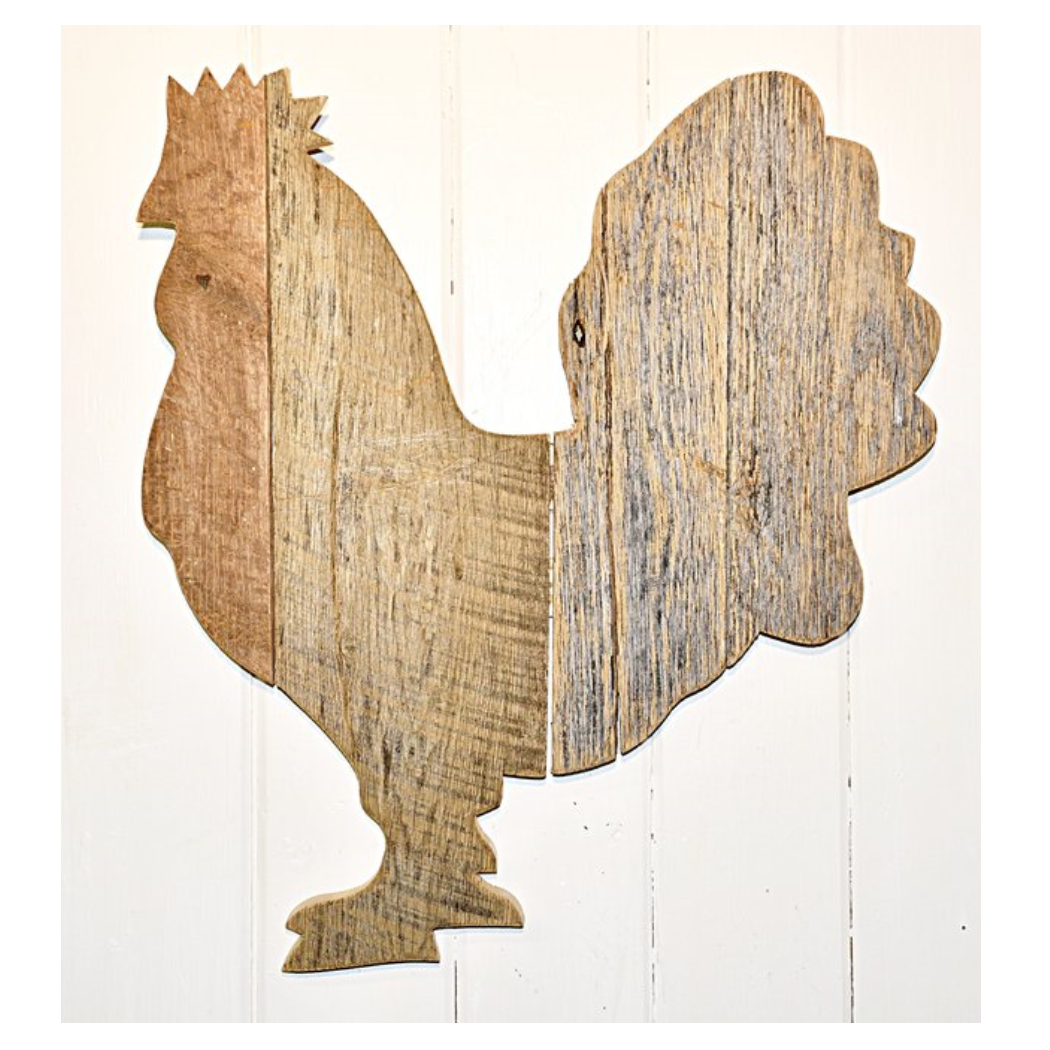 Barn Wood Rooster