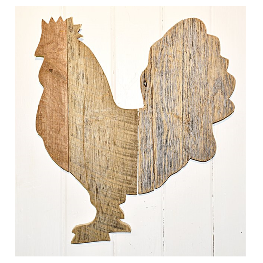 Barn Wood Rooster