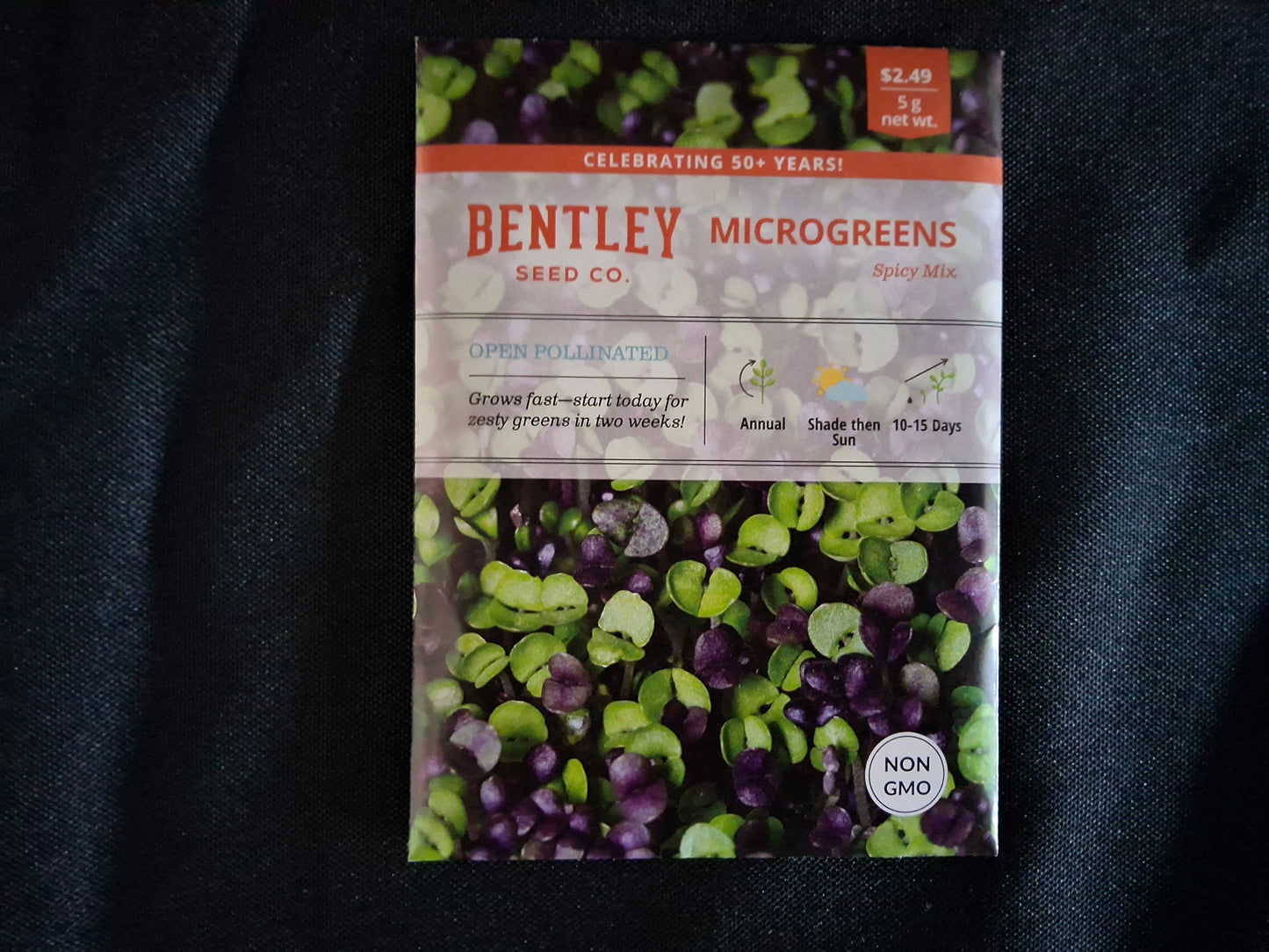 Microgreens, Spicy Mix Seed Packets - 1136