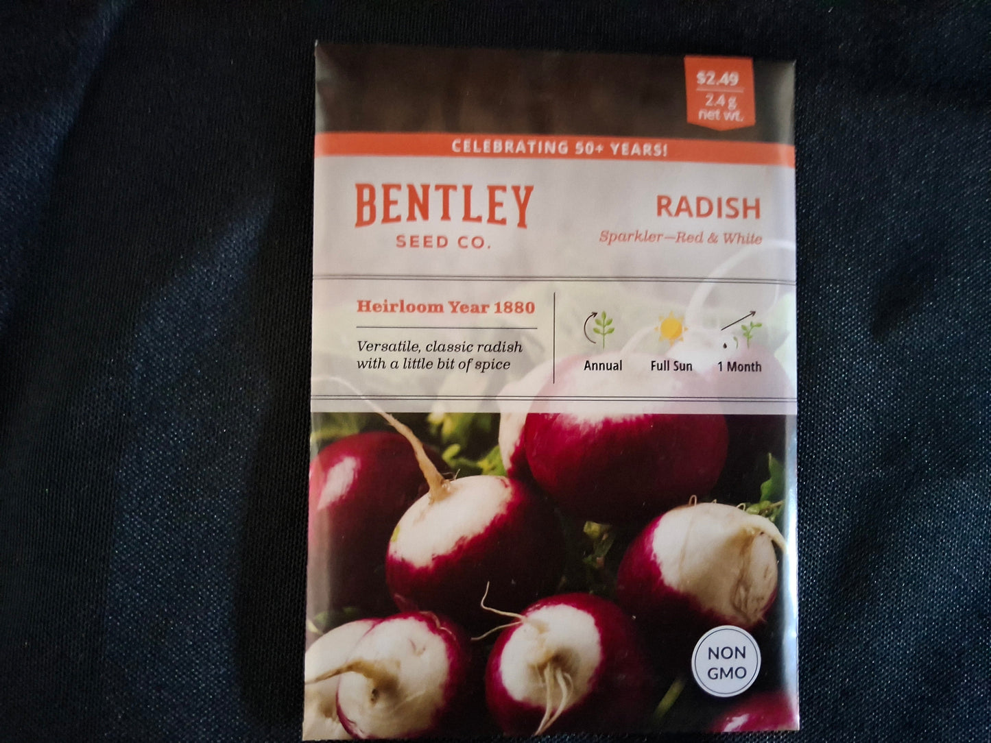 Radish, Sparkler Seed Packets - 43