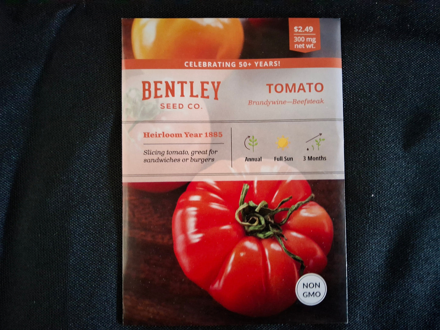 Tomato, Brandywine Seed Packets - 559