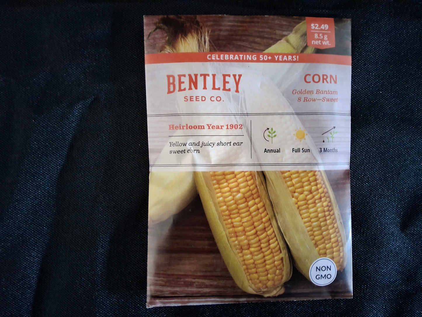 Corn, Golden Bantam Seed Packets - 17