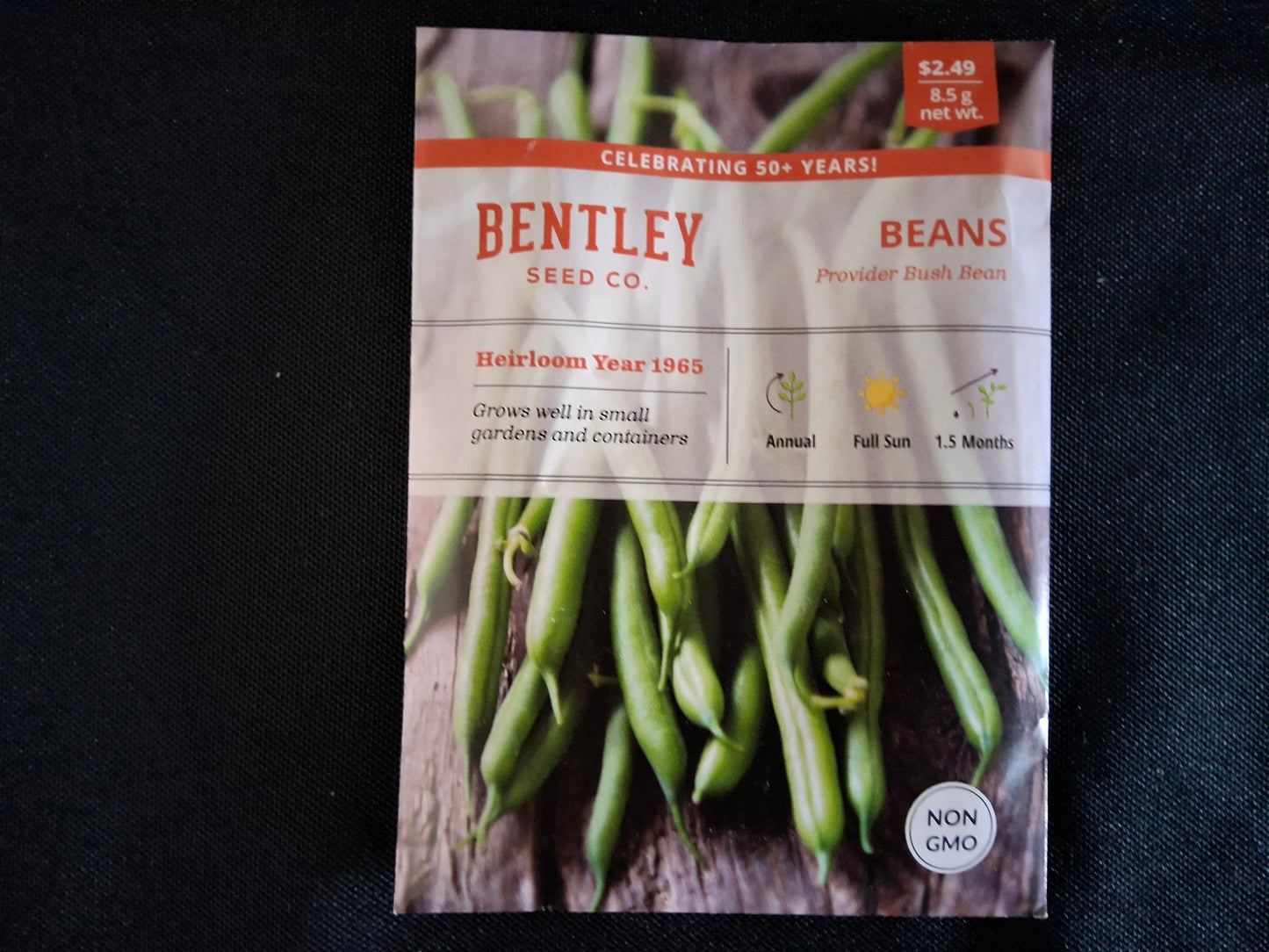 Beans, Provider Bush Bean Seed Packets - 5