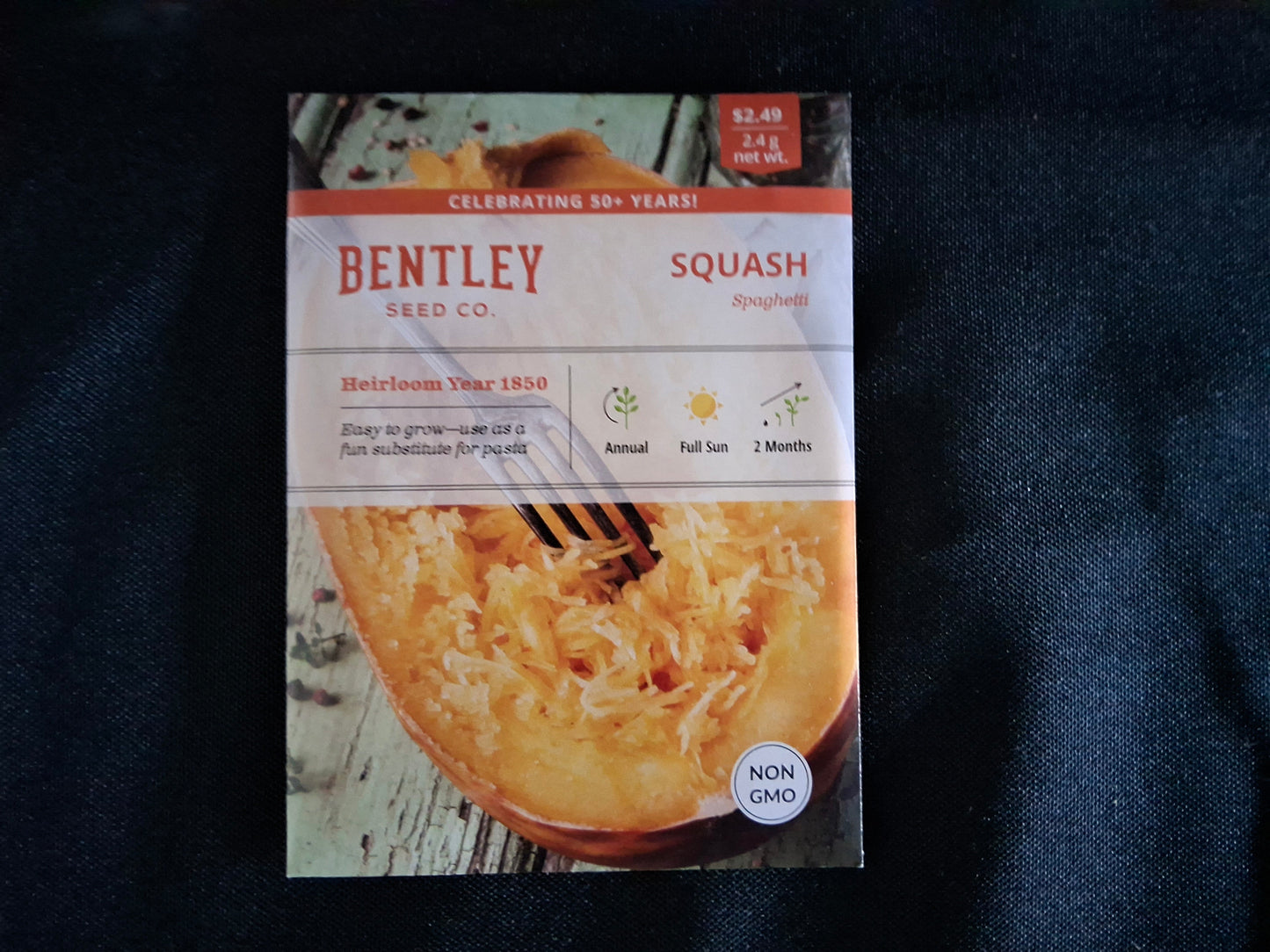 Squash, Spaghetti Seed Packets - 1140