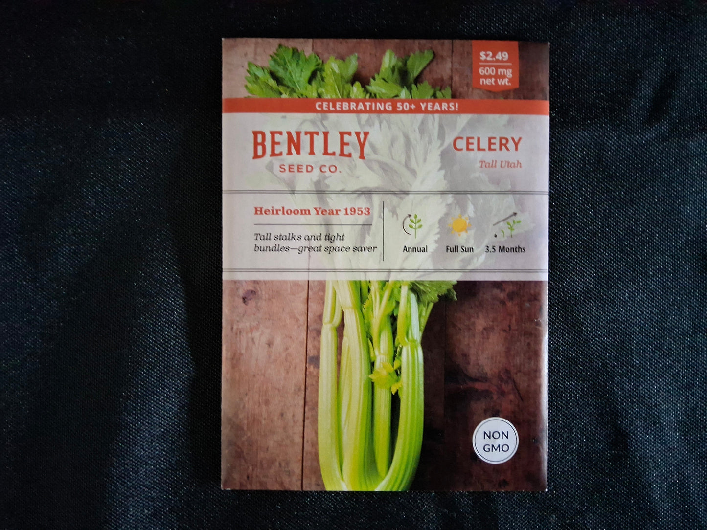 Celery, Tall Utah Seed Packets- 891