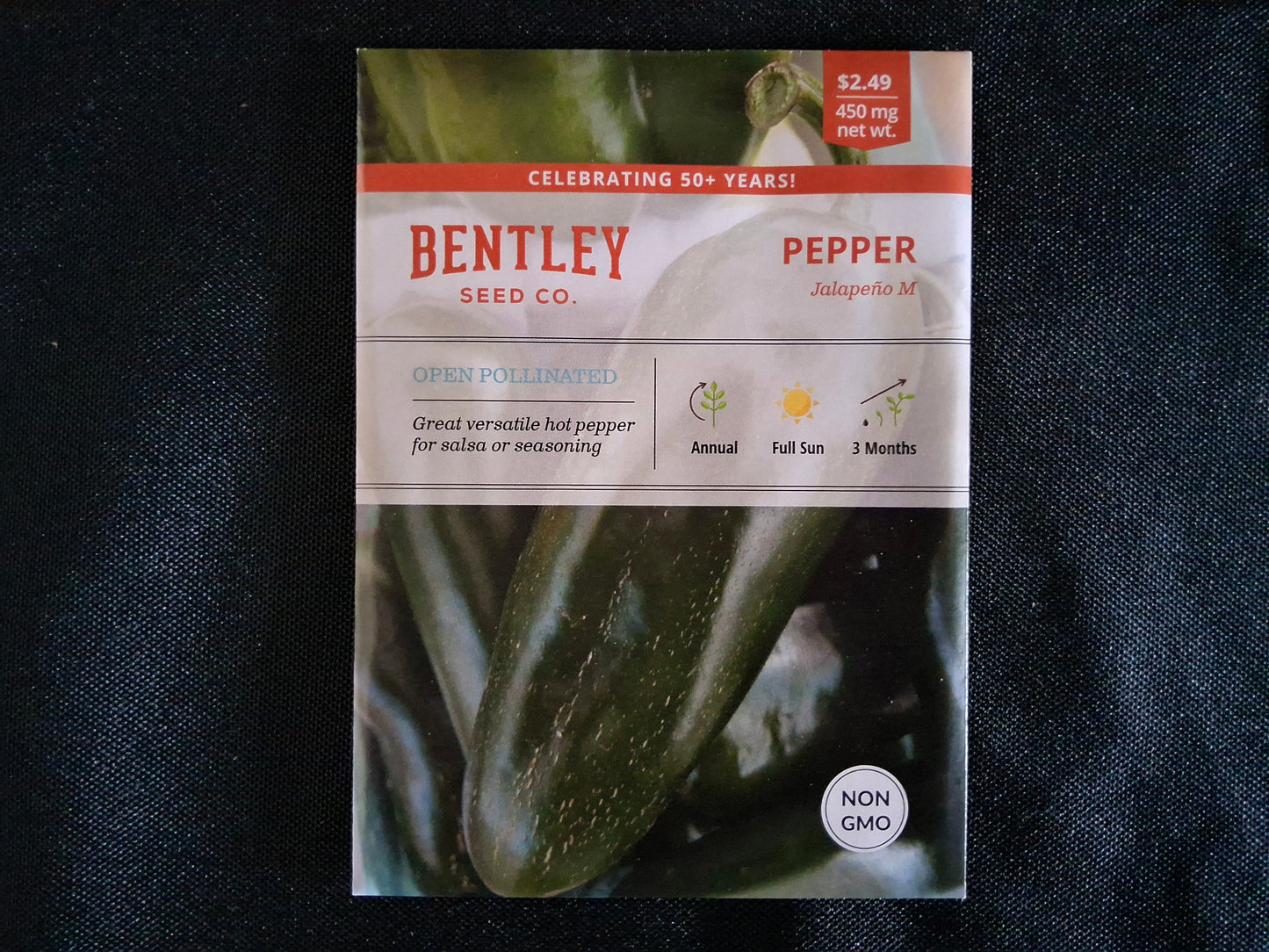 Pepper, Jalape√±o M Seed Packets - 601