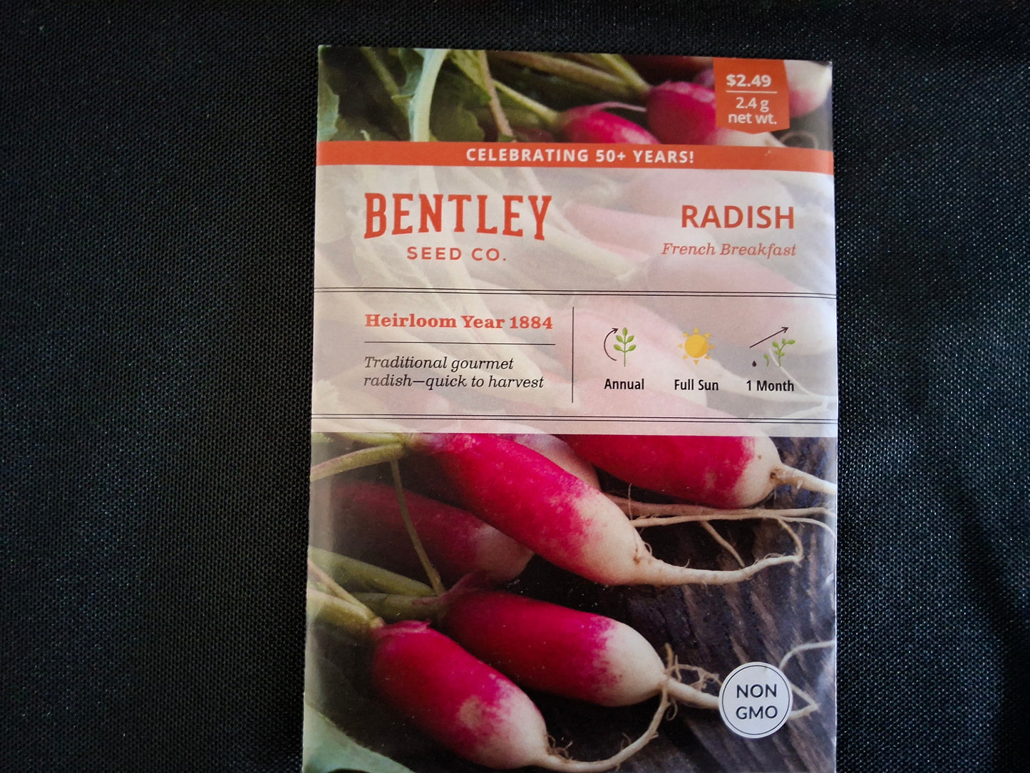 Radish, French Breakfast Seed Packets - 527