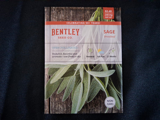 Sage, Broadleaf Seed Packets - 74