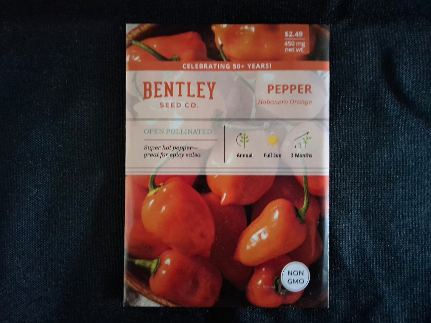 Pepper, Habanero Orange Seed Packets - 599