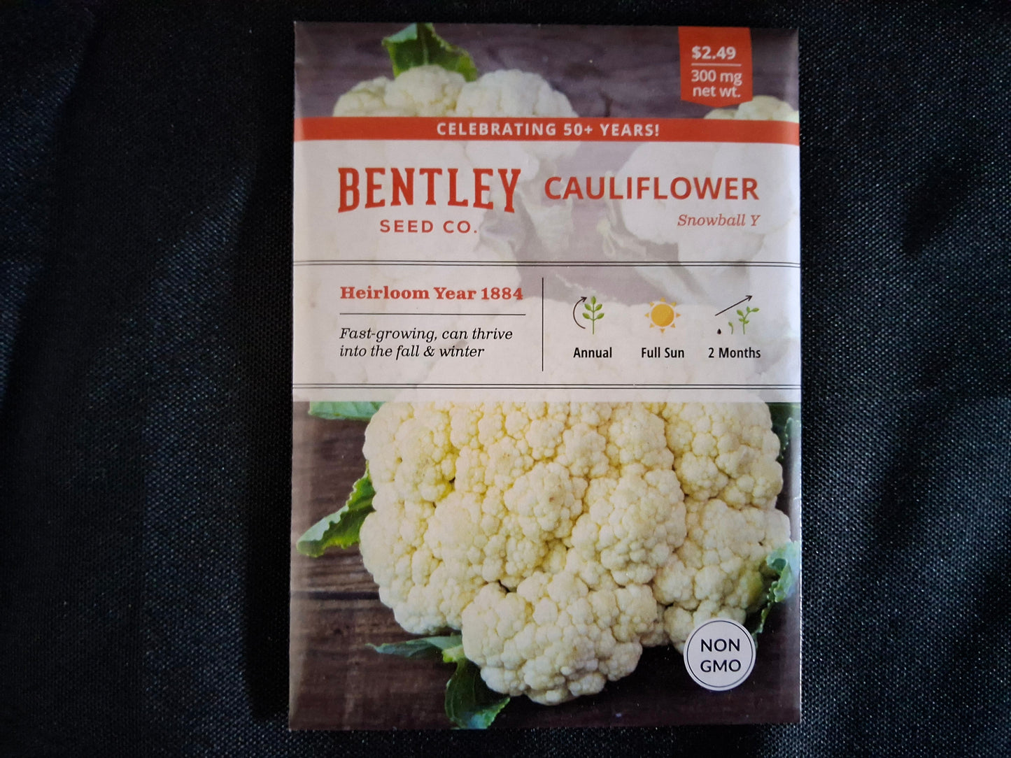 Cauliflower, Snowball Seed Packets - 15